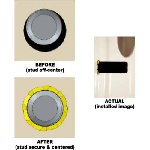 Ken-Tool 30631 Wheel Centering Sleeves (22/26mm) (6/Pak) -