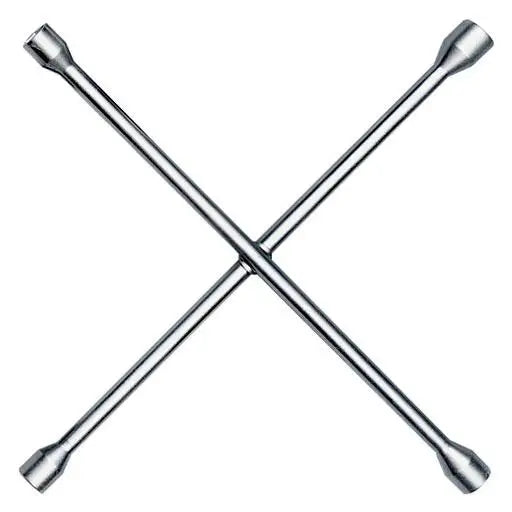 Ken-Tool 4-Way Chrome Wrench for Car - 20 / 5/8 / Chrome,