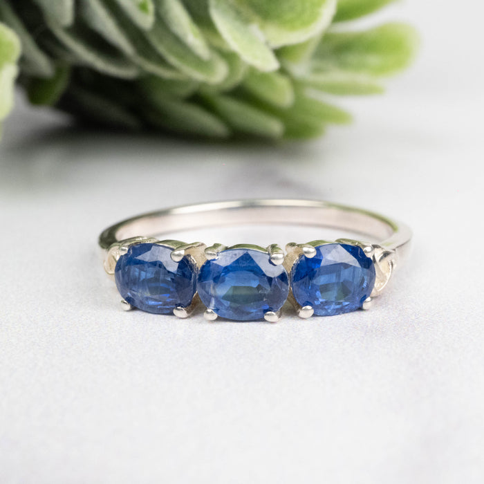 Kyanite Ring 5x4mm Size 7 - InnerVision Crystals