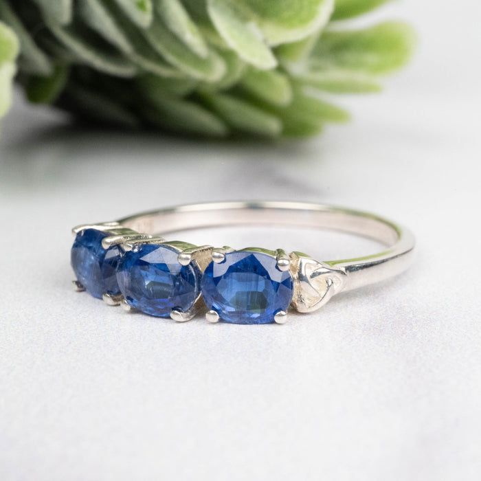 Kyanite Ring 5x4mm Size 7 - InnerVision Crystals
