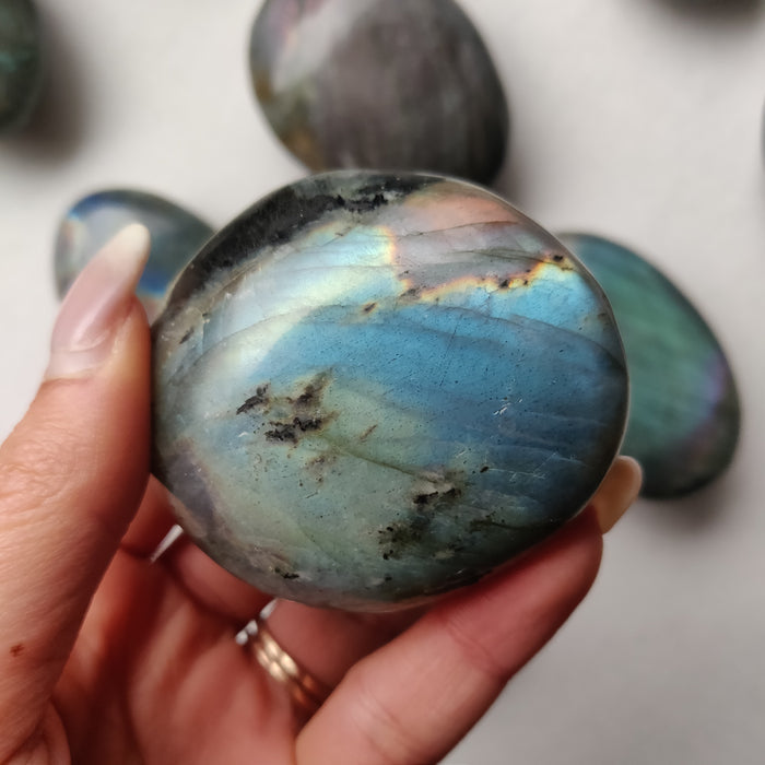 Labradorite Palm Stone (#188)