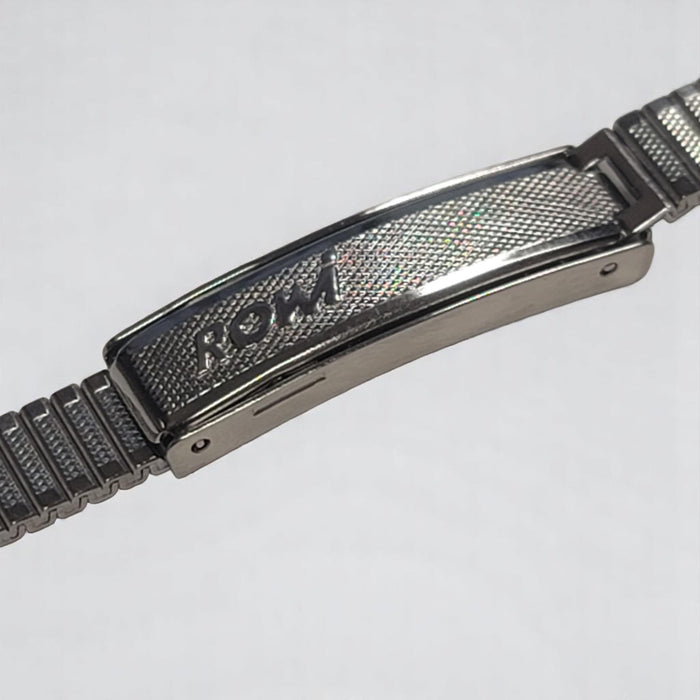 Ladies ROWI 12mm Silver Watch Band – Elegant Vintage Style
