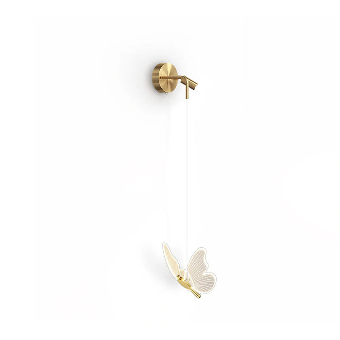 LED Butterfly Wall Lamp - Decorative Light Fixture for Kids' Rooms & Nursery Decor