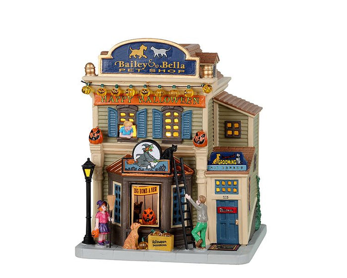 Lemax Bailey and Bella Pet Shop #25853  Free Shipping