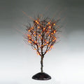 Lemax Dry Tree with Orange Lights