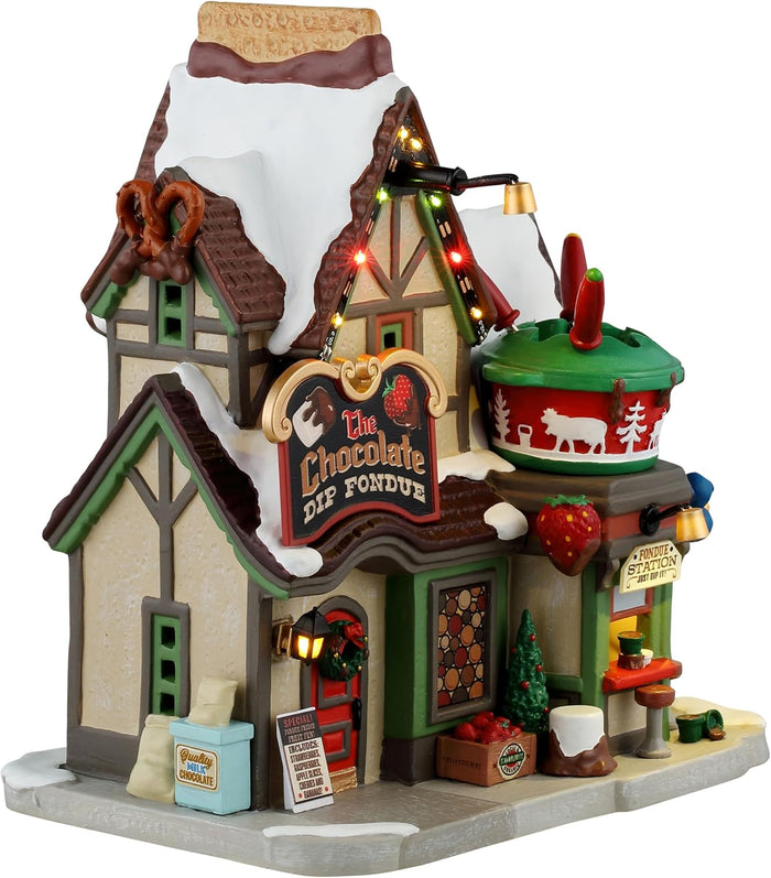 Lemax The Chocolate Dip Fondue