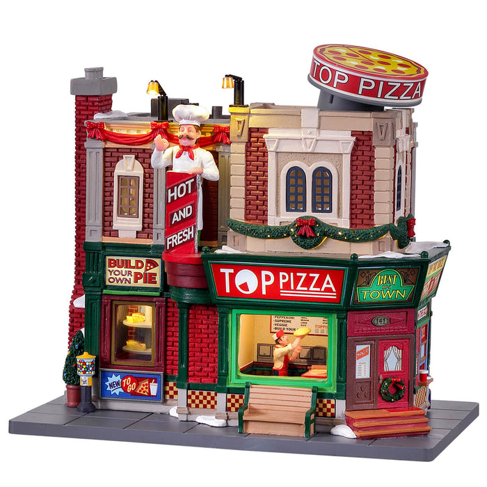 Lemax Top Pizza  #25860  Free Shipping