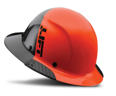 Lift Safety Dax Carbon Fiber 50/50 Full Brim Hard Hat Blue