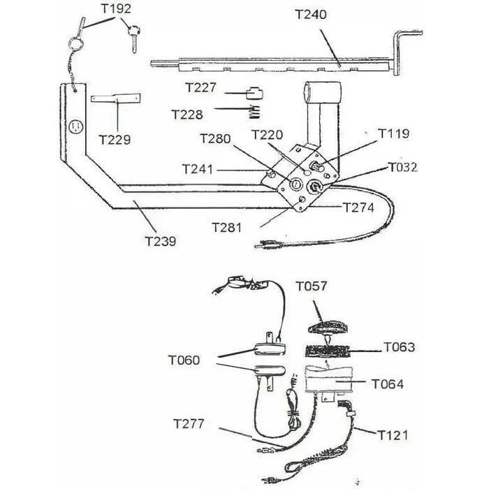 Tire Vulcanizers - LMC Detachable Electrical Cord For Heat Pad For Model 1400 (T018)