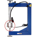 Tire Vulcanizers - LMC Silicone Rubber Flat Heat Pad W/ Elec. Connection (4 In Dia) For Model 1400 (T018)