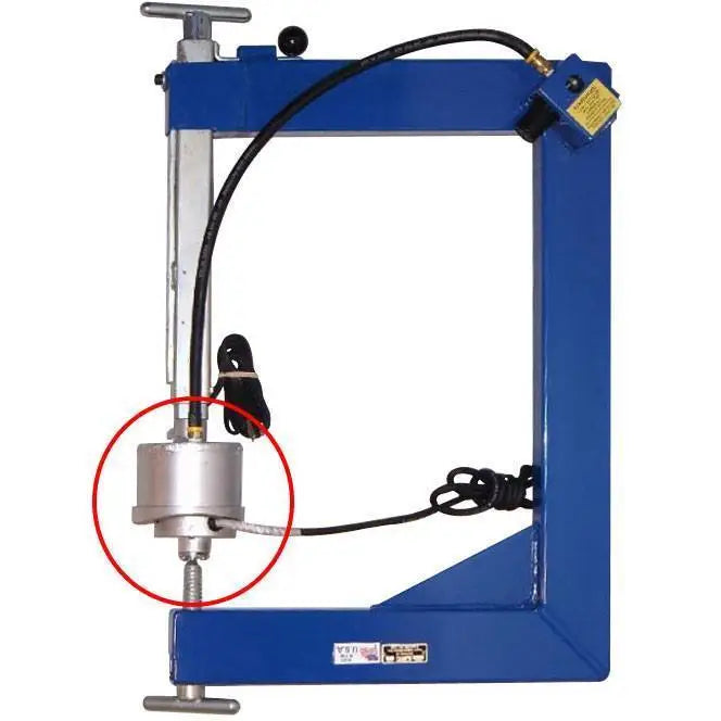 Tire Vulcanizers - LMC Silicone Rubber Flat Heat Pad W/ Elec. Connection (4 In Dia) For Model 1400 (T018)