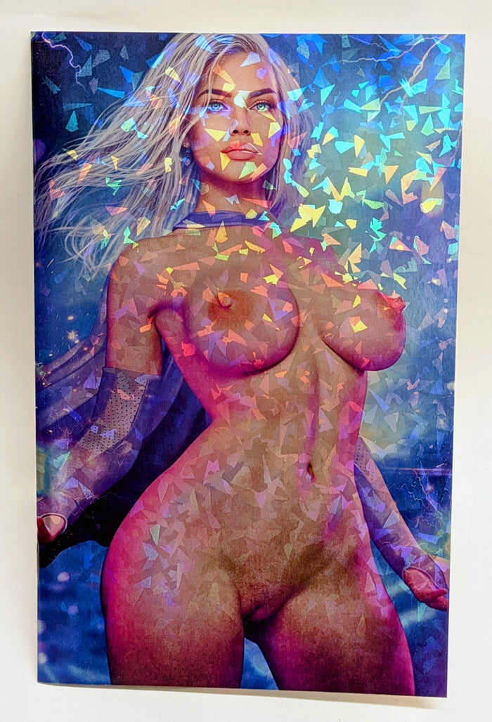 M House Pristine Renders Krystal Dreams Elsa N*de Shatter Foil Virgin Variant NM