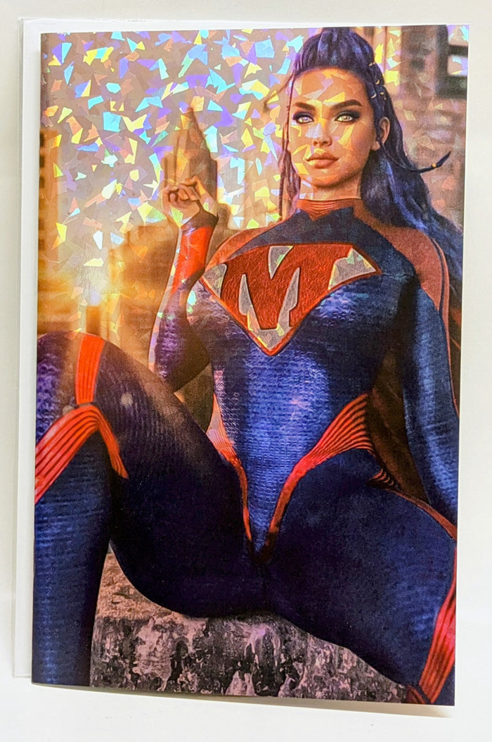 M House Pristine Renders Super Girl Melinda Young Shatter Foil Virgin Set
