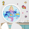 Magical Mermaid PWD Round Diamond Painting Kit