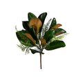 Magnolia Evergreen Leaf Spray - 16 Inch