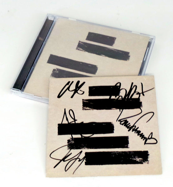 Mayday Parade Black Lines Band Signed Autograph Booklet with New CD