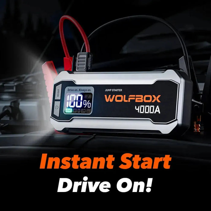 WOLFBOX MegaVolt24 Jump Starter with Lifetime Warranty  WOLFBOX