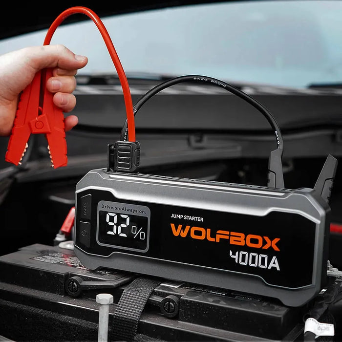 WOLFBOX MegaVolt24 Jump Starter with Lifetime Warranty  WOLFBOX