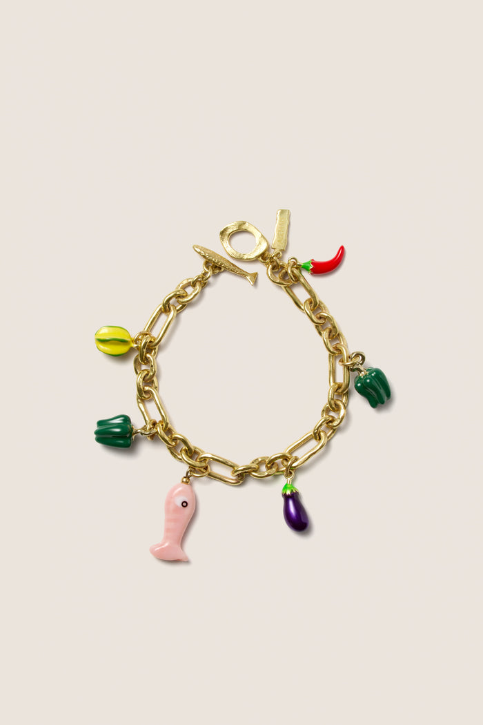 Multi Tesori Fish Bead Bracelet