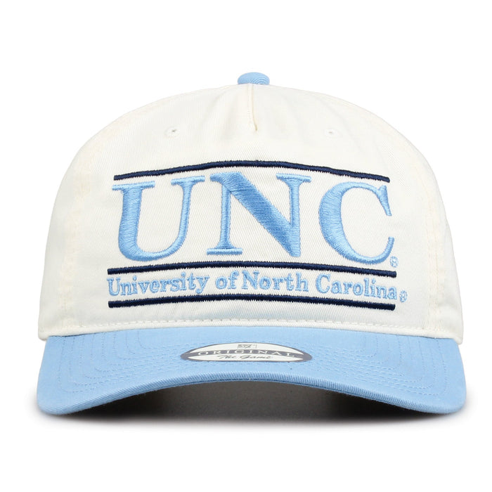 North Carolina Tar Heels Original Bar Snapback, front view