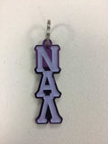 Nu Alpha Lambda Acrylic Keychain
