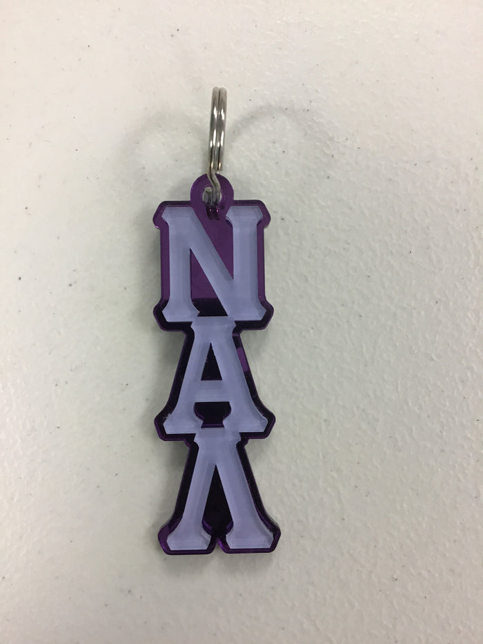 Nu Alpha Lambda Acrylic Keychain