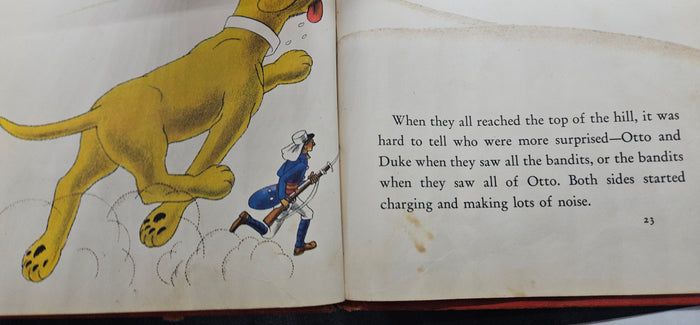 Otto In Africa By William Pene Du Bois 1961 Vintage Children’s Book Hardcover Story