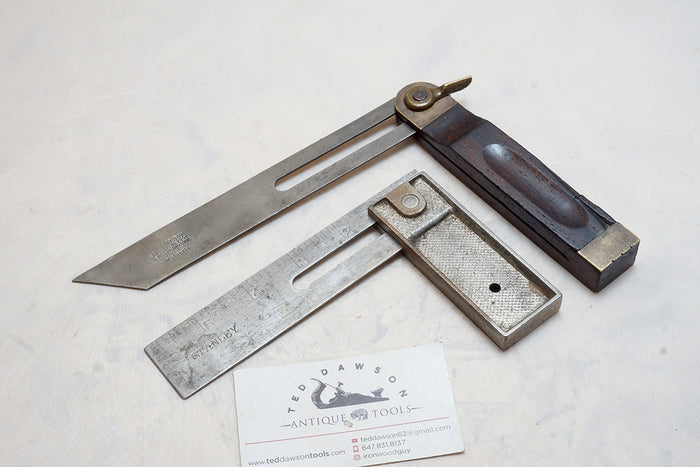 PAIR OF 3 STANLEY SQUARES