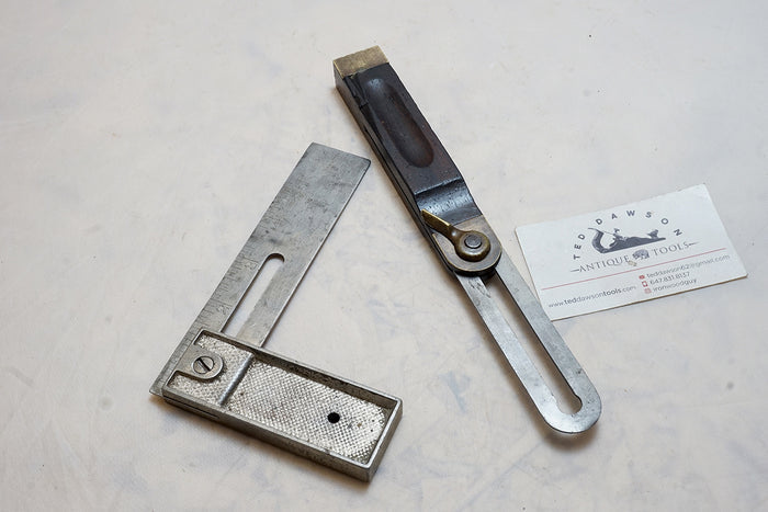 PAIR OF 3 STANLEY SQUARES