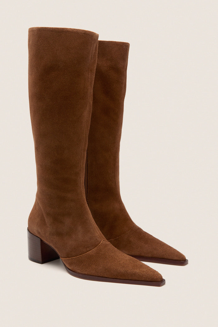 Pecan Brown Raffeala Up Mid Boots