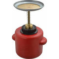 Plunger Can 2 Qt. Poly Red - Bench & Plunger Cans (P712)