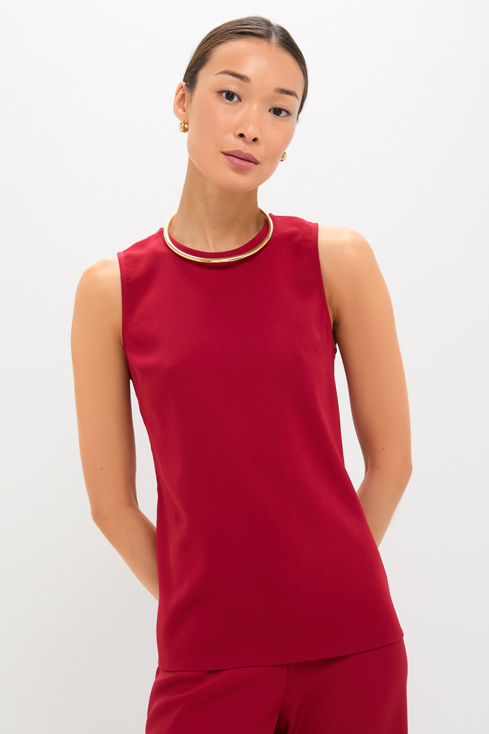 Pomegranate Bronte Top