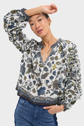 Porcelain Azrou Blouse