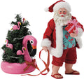 Possible Dreams Santa by the Sea Flamingos Float