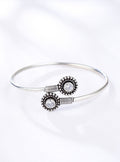 Pure Silver Nandi Bracelet