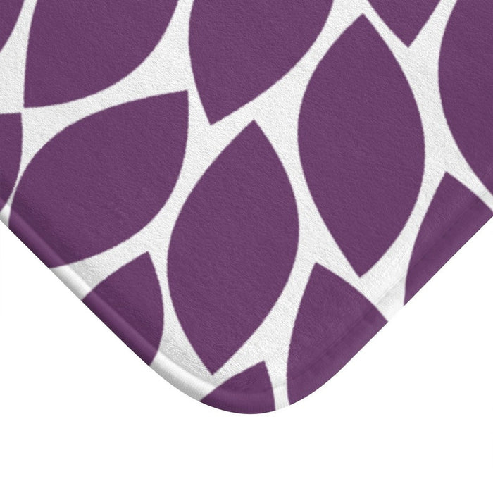 Purple Starburst Petals | Memory Foam Mat - MAT30