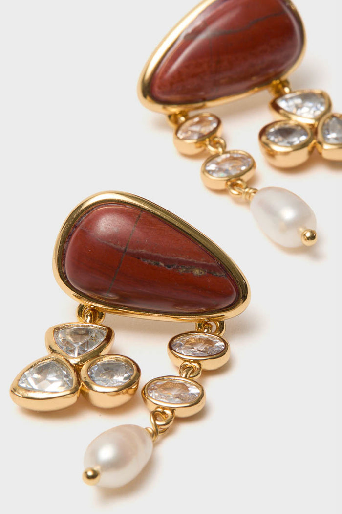 Red Arlet Earrings