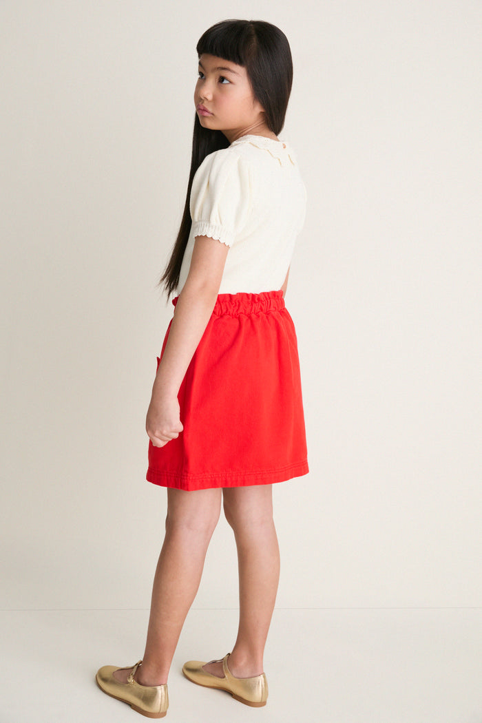 Red Douchka Skirt