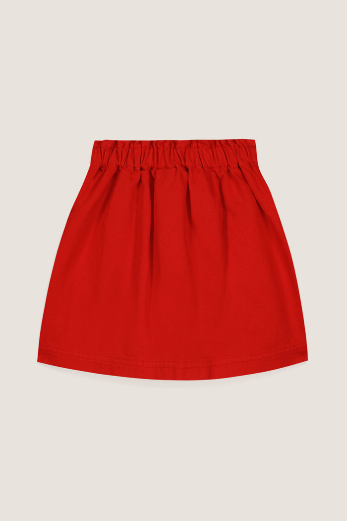 Red Douchka Skirt