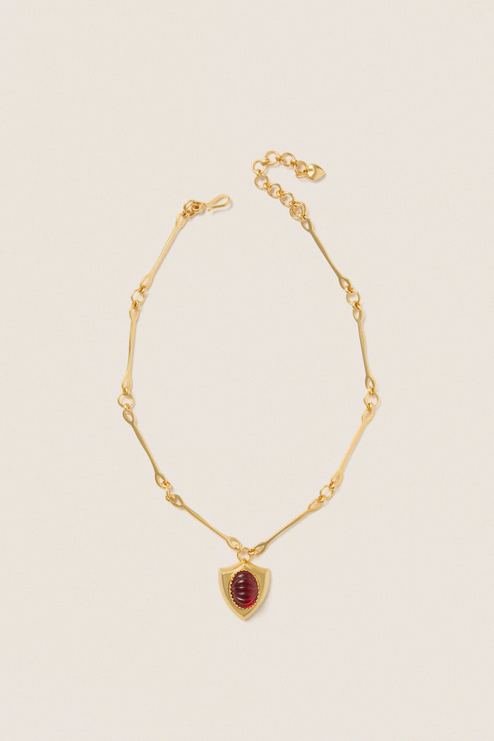 Red Lettie Necklace
