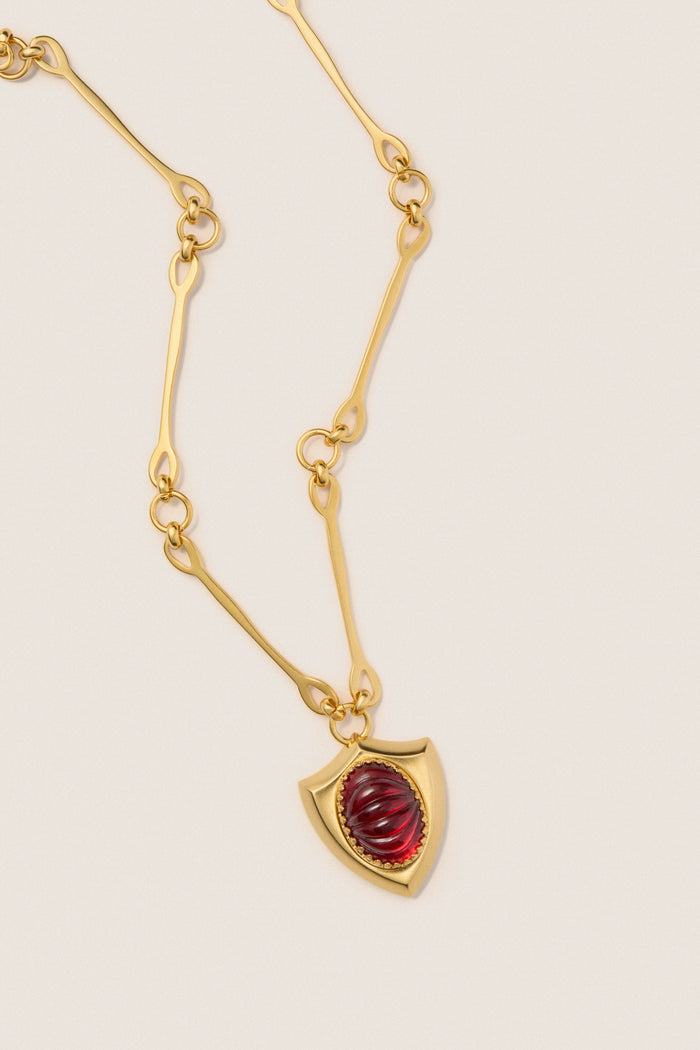 Red Lettie Necklace