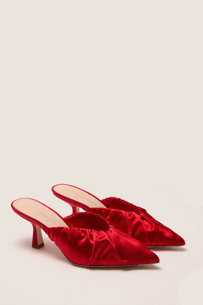 Red Stain Inez Heels