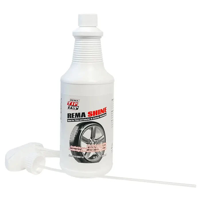 Rema 32 Oz Tire Shine Spray Bottle - 32 Oz Bottle - Tire