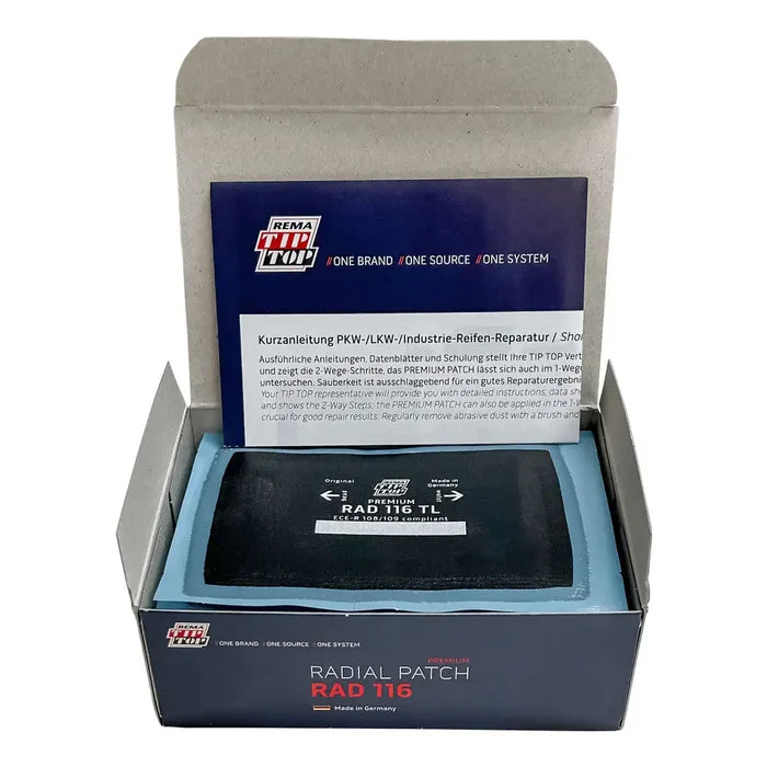 Rema RAD-116 Radial Repair Patches for Car/LT (10/Box) -