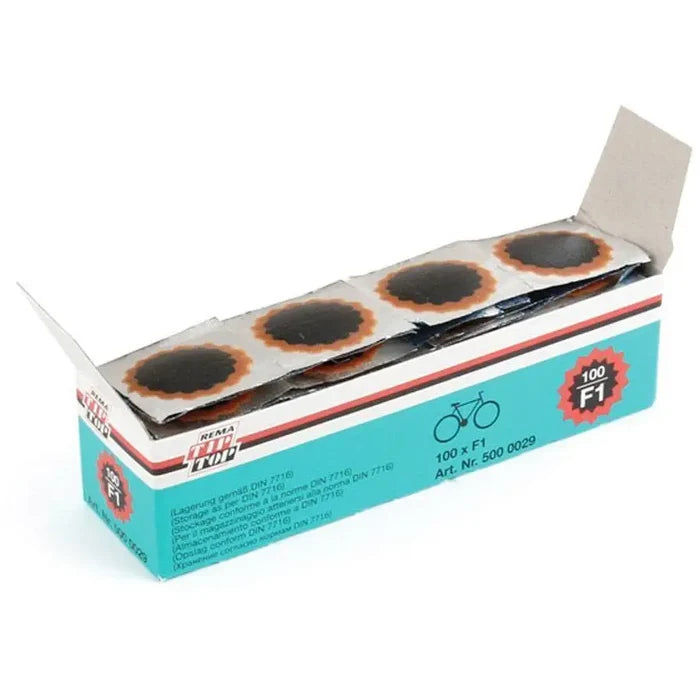 Tire Repair Patches - Rema Red Edge Vulcanizing Tube Patches