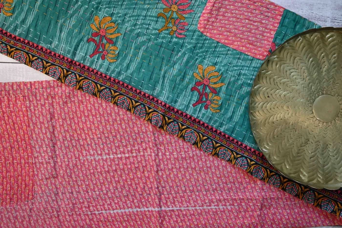 Reversable Kantha Table Runner