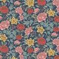 Riley Blake - Jane Austen at Home - Emma Hartfield- C16530 - Navy - Sold by the Half Yard