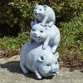 Roman 10.5" Pigs Stack Statue #11658 NIB  Free Shipping 48 States