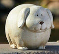 Roman 6.25" Dog Garden Statue Pudgy Pals #75264   Free Shipping 48 States