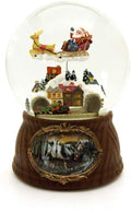 Roman 7" Musical Santa / Train Dome   #36474 Free Shipping